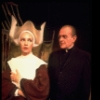 Actors Taina Elg & Richard Graham in a scene fr. the Broadway musical "Look to the Lilies." (New York)