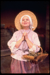 Actress Shirley Booth in a scene fr. the Broadway musical "Look to the Lilies." (New York)