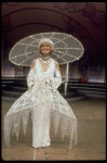 Actress Carol Channing in a scene fr. the Broadway musical "Lorelei." (New York)