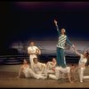 Actress Tamara Long (C) & cast in a scene fr. the Broadway musical "Lorelei." (New York)
