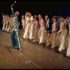 Actress Tamara Long (C) & cast in a scene fr. the Broadway musical "Lorelei." (New York)