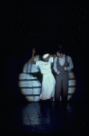 Actors Lola Falana & Bobby Van in a scene fr. the Broadway musical "Doctor Jazz." (New York)