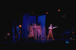 Actresses (L-R) Avery Sommers, Robin Grean, Damita Jo Freeman & Lisa Mordente in a scene fr. the Broadway musical "Platinum." (New York)