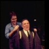 Actors (L-R) John Lithgow & George Rose in a scene fr. the Broadway play "My Fat Friend." (New York)