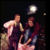Actors (L-R) George Rose & John Lithgow in a scene fr. the Broadway play "My Fat Friend." (New York)