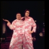 Actors (L-R) George Rose & John Lithgow in a scene fr. the Broadway play "My Fat Friend." (New York)
