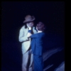 Actors Rita Moreno & Robert Shaw in a scene fr. the Broadway musical "Gantry." (New York)