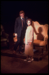 Actors Rita Moreno & Robert Shaw in a scene fr. the Broadway musical "Gantry." (New York)