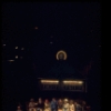 Actors Rita Moreno & Robert Shaw (front) in a scene fr. the Broadway musical "Gantry." (New York)