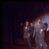 Actors (L-R) Bob Gorman, David Sabin, Zale Kessler & Ted Thurston in a scene fr. the Broadway musical "Gantry." (New York)