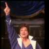 Actress Kaye Ballard in a scene fr. her one-woman Off-Broadway musical "Hey Ma!." (New York)