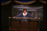 Actress Kaye Ballard in a scene fr. her one-woman Off-Broadway musical "Hey Ma!." (New York)