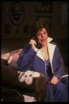 Actress Kaye Ballard in a scene fr. her one-woman Off-Broadway musical "Hey Ma!." (New York)