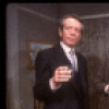 Actors (L-R) Patrick McGoohan, George N. Martin & Rosemary Harris in a scene fr. the Broadway play "Pack of Lies." (New York)