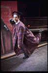 Actor Lewis J. Stadlen in a scene fr. the Broadway musical "Minnie's Boys." (New York)
