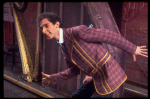 Actor Alvin Kupperman in a scene fr. the Broadway musical "Minnie's Boys." (New York)