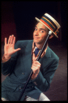 Actor Alvin Kupperman in a scene fr. the Broadway musical "Minnie's Boys." (New York)
