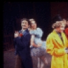 Actors Lewis J. Stadlen (L) & Daniel Fortus (3L) w. cast in a scene fr. the Broadway musical "Minnie's Boys." (New York)