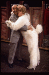 Actors Arny Freeman & Shelley Winters in a scene fr. the Broadway musical "Minnie's Boys." (New York)