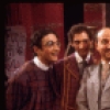 Actors (L-R) Lewis J. Stadlen, Alvin Kupperman, Arny Freeman, Daniel Fortus & Irwin Pearl in a scene fr. the Broadway musical "Minnie's Boys." (New York)