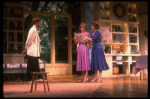 Actors (L-R) Barry Tubb, Mary Tyler Moore & Lynn Redgrave in a scene fr. the Broadway play "Sweet Sue." (New York)