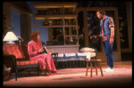 Actors Lynn Redgrave & John K. Linton in a scene fr. the Broadway play "Sweet Sue." (New York)