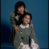 Actors Jim Dale & Catherine Cox in a publicity shot fr. the first replacement cast of the Broadway musical "Barnum." (New York)