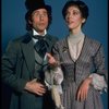 Actors Jim Dale & Catherine Cox in a publicity shot fr. the first replacement cast of the Broadway musical "Barnum." (New York)