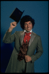 Actor Mike Burstyn in a publicity shot fr. the second replacement cast of the Broadway musical "Barnum." (New York)