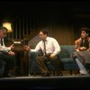 Actors (L-R) Philip Sterling, Jason Alexander & Jonathan Silverman in a scene fr. the Broadway play "Broadway Bound." (New York)