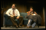 Actors (L-R) Jason Alexander & Jonathan Silverman in a scene fr. the Broadway play "Broadway Bound." (New York)
