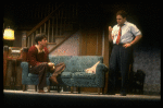 Actors (L-R) Jonathan Silverman & Jason Alexander in a scene fr. the Broadway play "Broadway Bound." (New York)