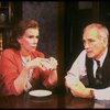Actors Joan Rivers & Dick Latessa in a scene fr. the second replacement cast of the Broadway play "Broadway Bound." (New York)