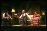 Actors (L-R) David Nackman, Dick Latessa & Adam Philipson in a scene fr. the second replacement cast of the Broadway play "Broadway Bound." (New York)