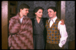Actors (L-R) Stephen Mailer, Carole Shelley & Nathan Lane in a scene fr. the first National tour of the Broadway play "Broadway Bound." (New Haven)