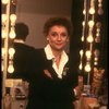 Actress Carole Shelley in her dressing room mirror during the first National tour of the Broadway play "Broadway Bound." (Baltimore)