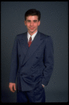 Actor David Nackman in a publicity shot fr. the second replacement cast of the Broadway play "Broadway Bound." (New York)