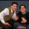 Actors (L-R) David Nackman & Adam Philipson in a scene fr. the second replacement cast of the Broadway play "Broadway Bound." (New York)