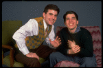 Actors (L-R) David Nackman & Adam Philipson in a scene fr. the second replacement cast of the Broadway play "Broadway Bound." (New York)