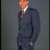 Actor Peter Birkenhead in a publicity shot fr. the third replacement cast of the Broadway play "Broadway Bound." (New York)