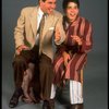 Actors (L-R) Peter Birkenhead & Adam Philipson in a publicity shot fr. the third replacement cast of the Broadway play "Broadway Bound." (New York)