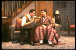 Actors (L-R) Brian Drillinger & Kurt Deutsch in a scene fr. the second National tour of the Broadway play "Broadway Bound." (Minneapolis)