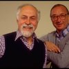 Director Gene Saks (L) & playwright Neil Simon (R) in a rehearsal shot fr. the Broadway play "Biloxi Blues." (New York)