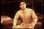 Actor Zach Galligan in a scene fr. the replacement cast of the Broadway play "Biloxi Blues." (New York)
