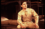 Actor Zach Galligan in a scene fr. the replacement cast of the Broadway play "Biloxi Blues." (New York)