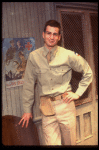 Actor Geoffrey Nauffts in a scene fr. the National tour of the Broadway play "Biloxi Blues." (Boston)