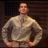 Actor Geoffrey Nauffts in a scene fr. the National tour of the Broadway play "Biloxi Blues." (Boston)