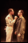 Actors (L-R) Kenneth Kay & Andrew Polk in a scene fr. the National tour of the Broadway play "Biloxi Blues." (Boston)