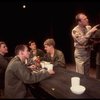 Actors (L-R) David Warshofsky, John Younger, William Ragsdale, John C. MacKenzie, John Finn & Andrew Polk in a scene fr. the National tour of the Broadway play "Biloxi Blues." (Boston)