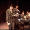 Actors (L-R) William Ragsdale, Michael McNeill, John C. MacKenzie, Andrew Polk, David Warshofsky & John Younger in a scene fr. the National tour of the Broadway play "Biloxi Blues." (Boston)